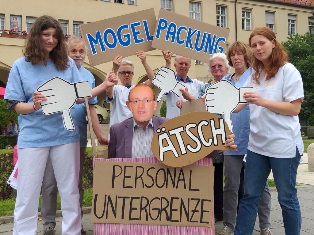 Volks­be­geh­ren „Stoppt den Pfle­ge­not­stand in Bay­ern“