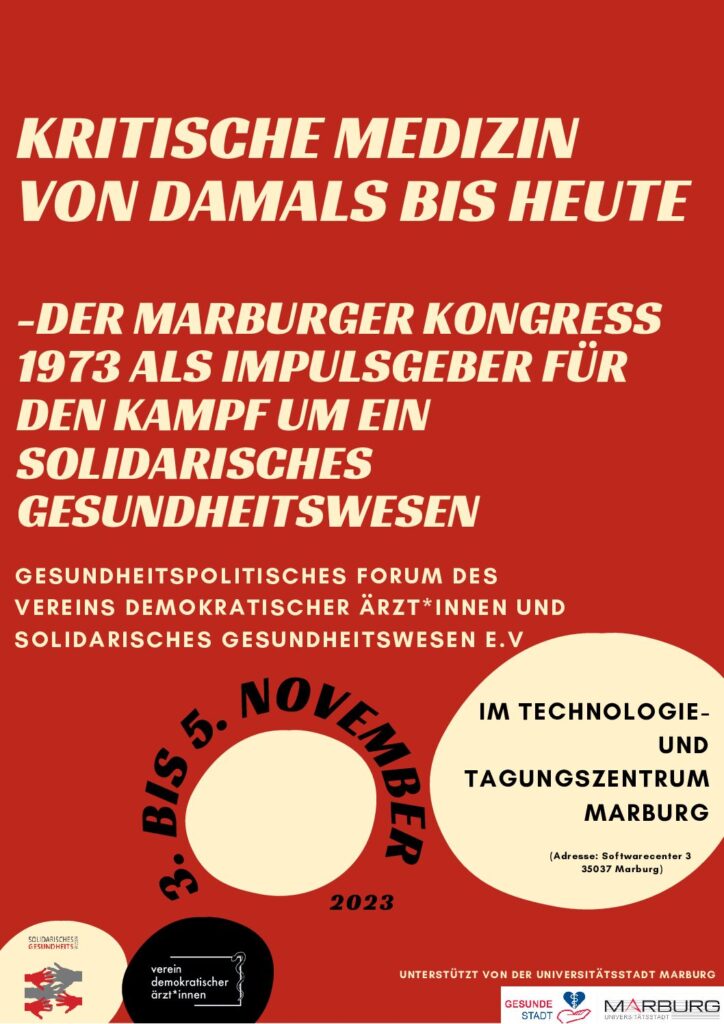 Jah­res­haupt­ver­samm­lung und Gesund­heits­po­li­ti­sches Forum 2023