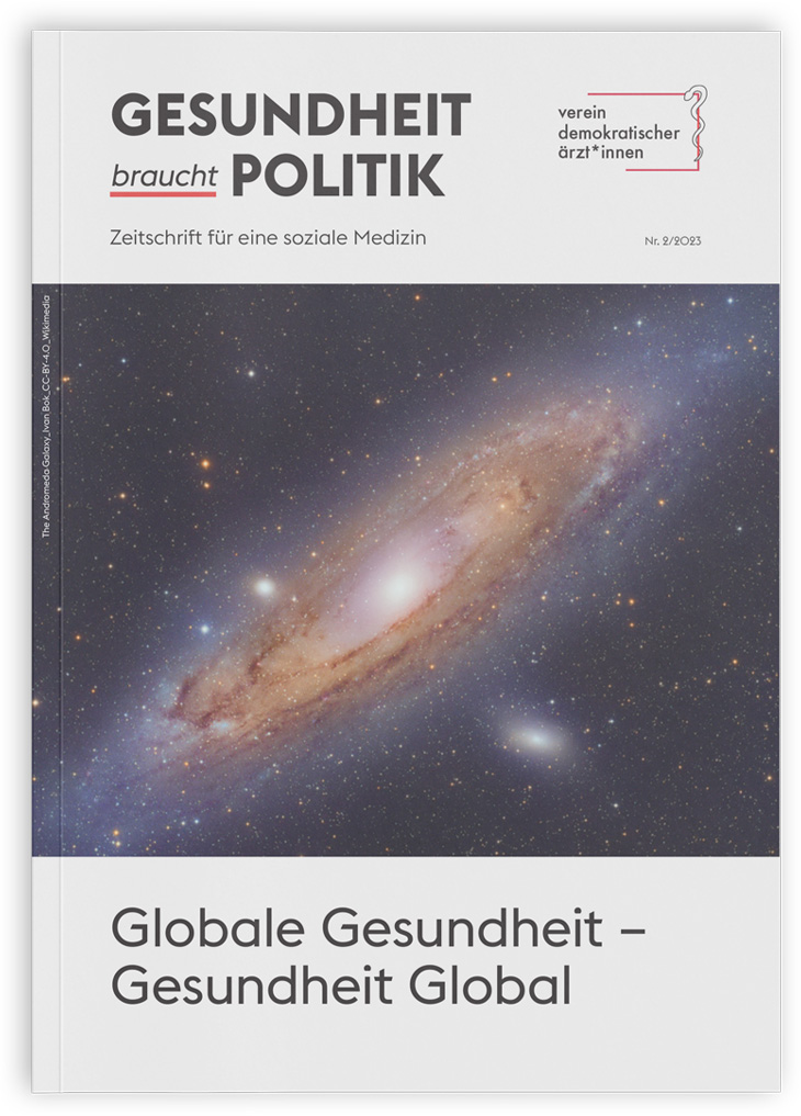 Ausgabe 3/2023 zu Globale Gesundheit – Gesundheit Global