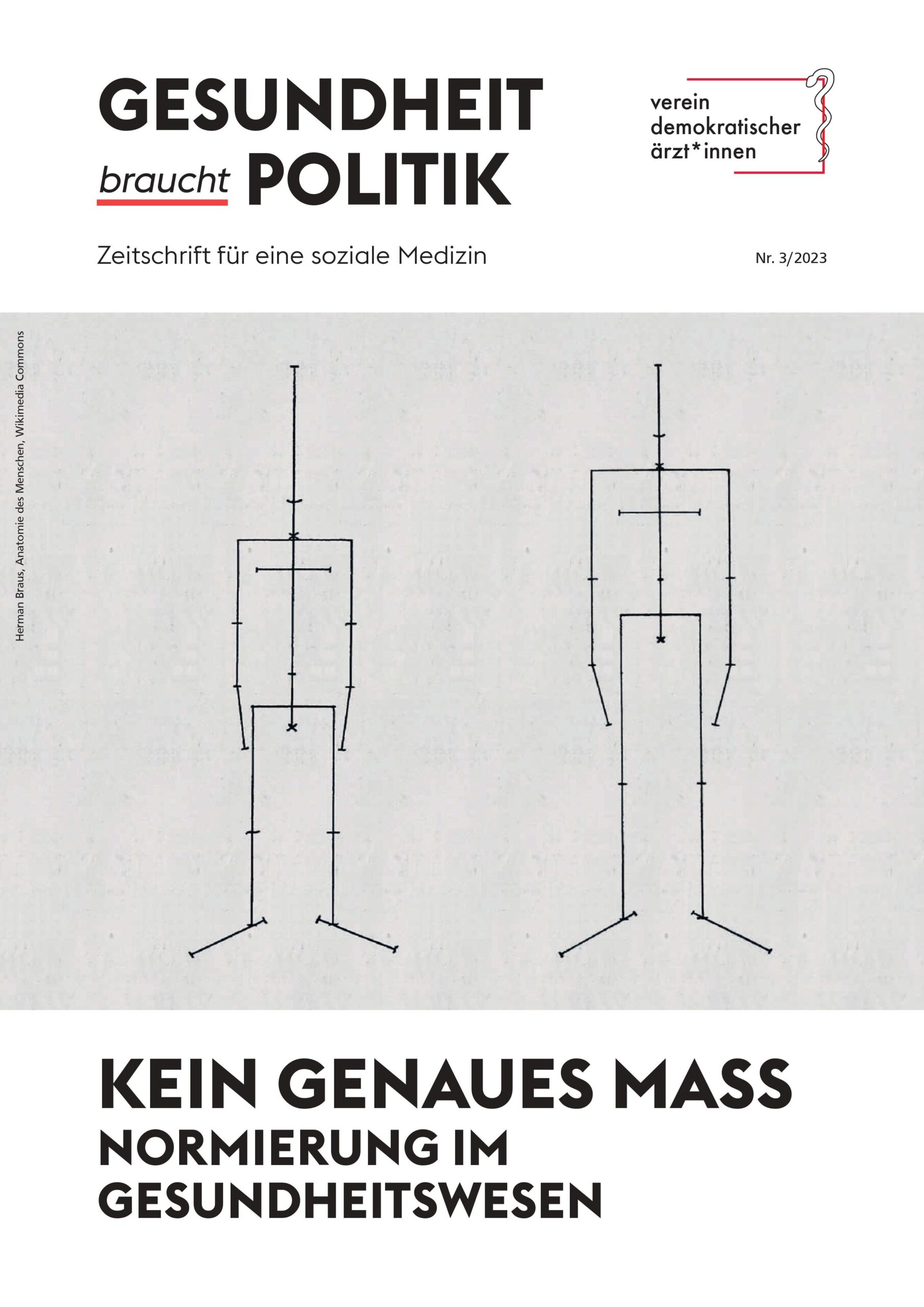 Ausgabe 3/23 "Kein genaues Mass"