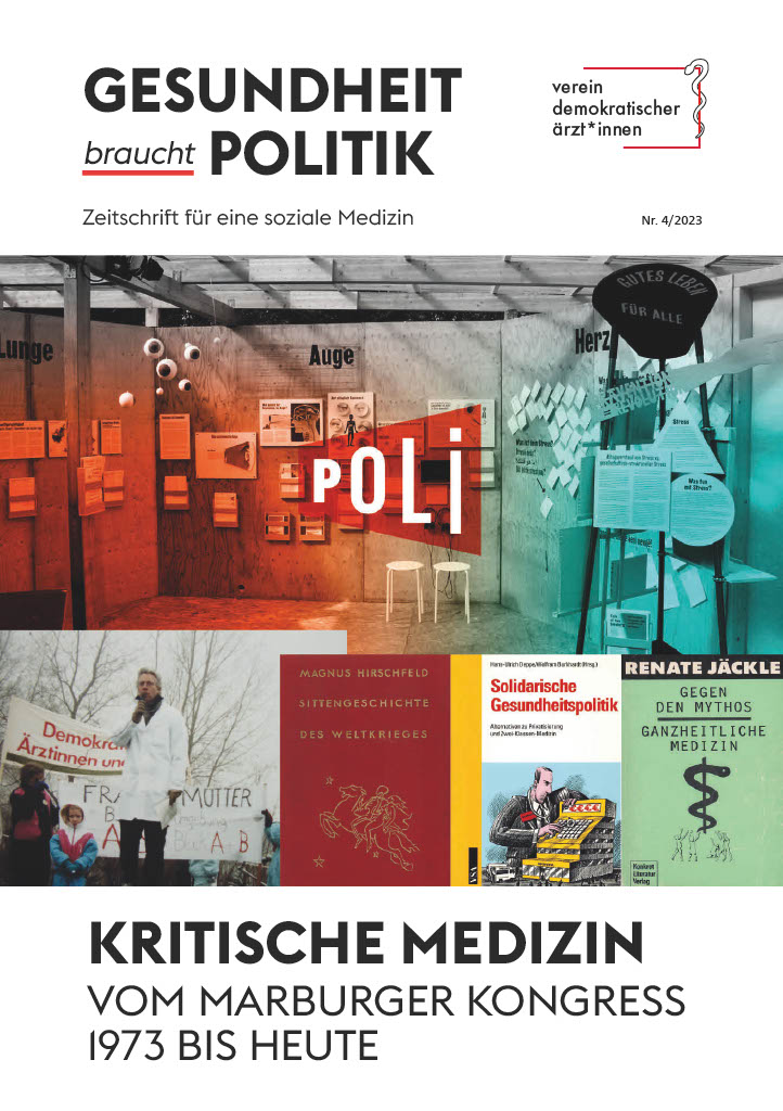 Die Gesund­heit braucht Poli­tik 4/2023 ist da!