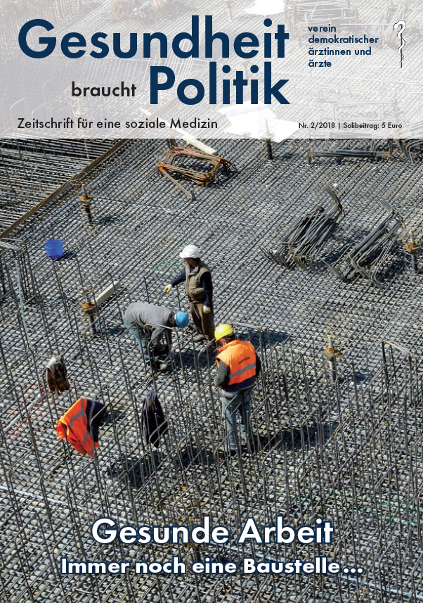 Ausgabe 2/2018 - Gesunde Arbeit