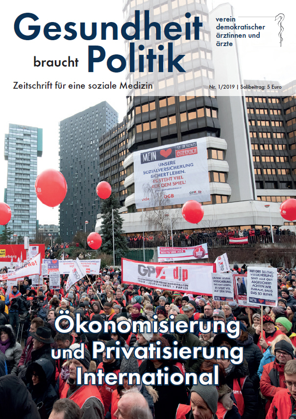 Ausgabe 1/2019 - Ökonomisierung und Privatisierung international