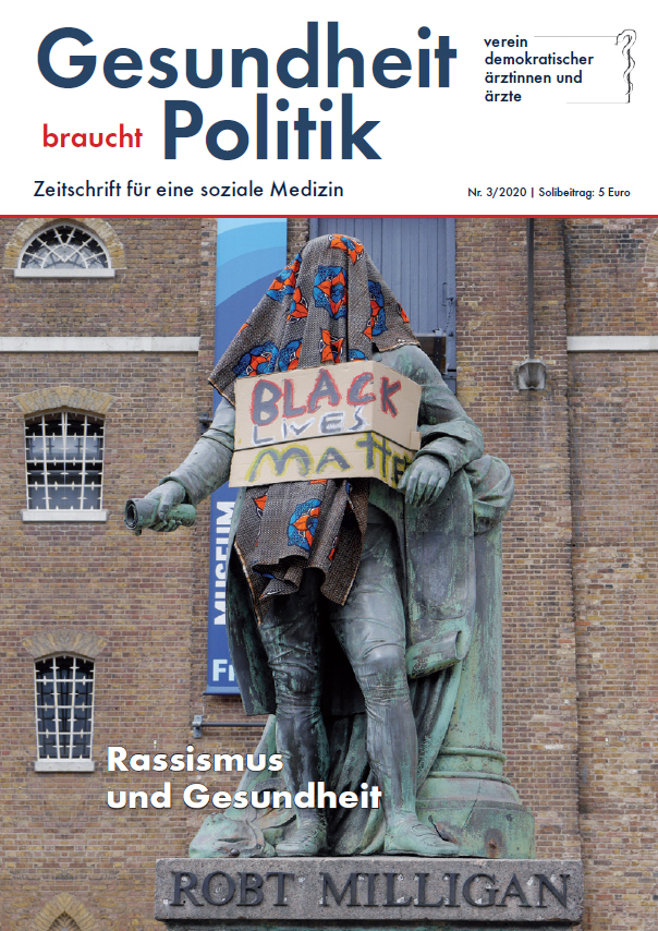 Ausgabe 3/2020 "Rassismus und Gesundheit"
