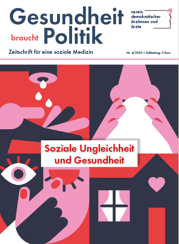 Ausgabe 4/2020 "Soziale Ungleichheit von Gesundheit"