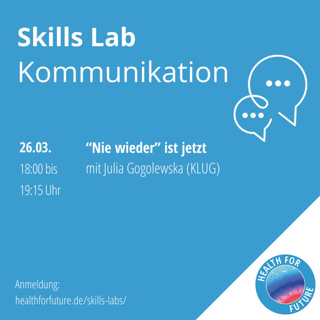 “Nie wie­der” ist jetzt