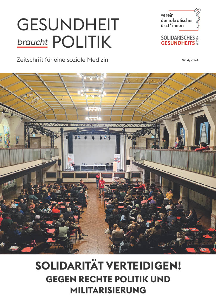 Ausgabe 4/2024 - Solidarität verteidigen!