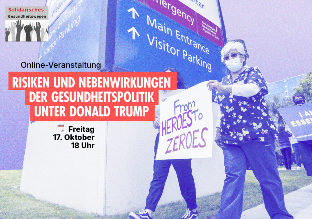 Risi­ken und Neben­wir­kun­gen der Gesund­heits­po­li­tik unter Donald Trump