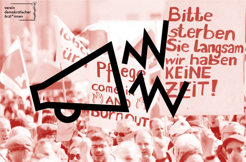 Demo­kra­ti­sche Ärzt*innen kri­ti­sie­ren Plä­ne, das „Pfle­ge­bud­get“ abzu­schaf­fen