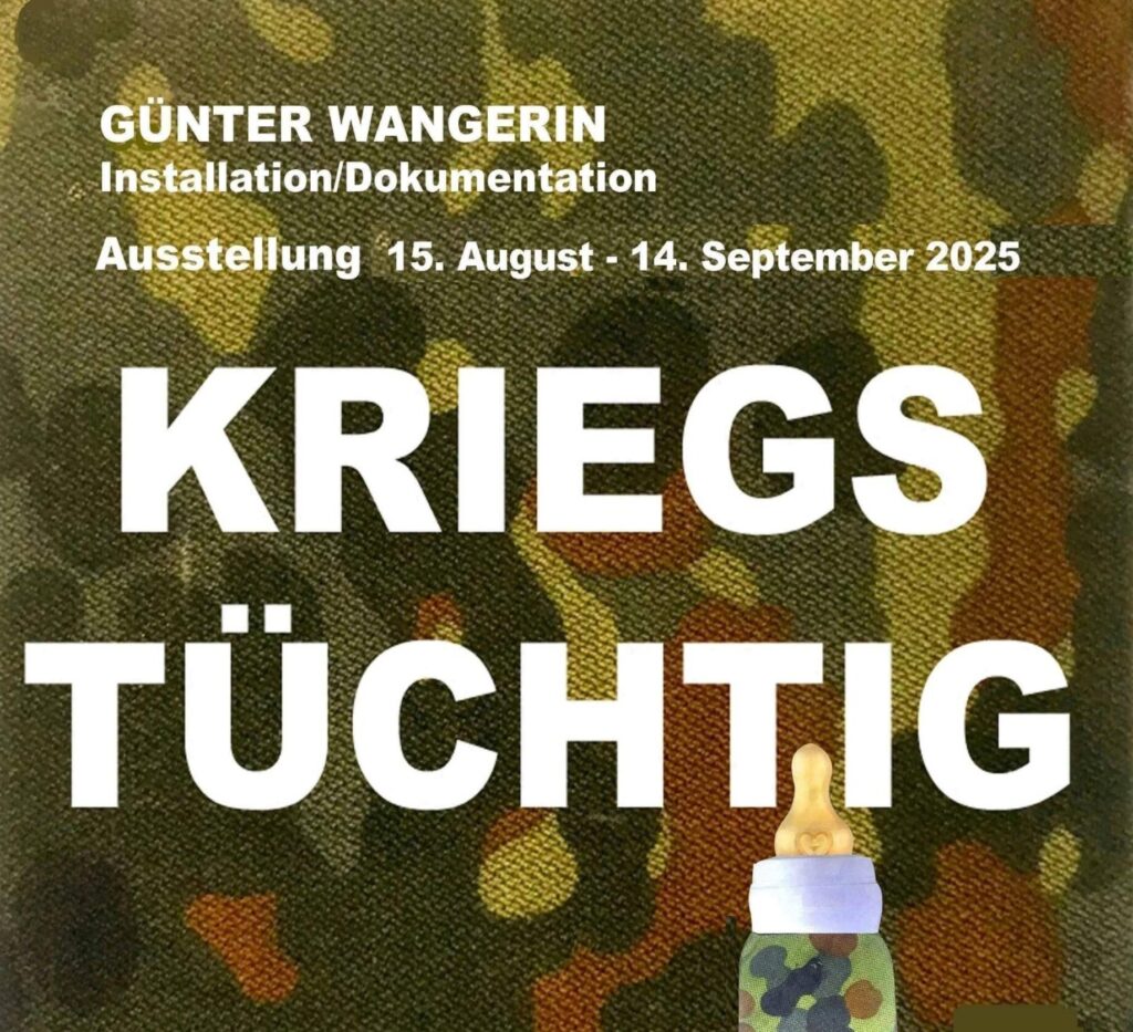 Aus­stel­lung »Kriegs­tüch­tig« in Mün­chen