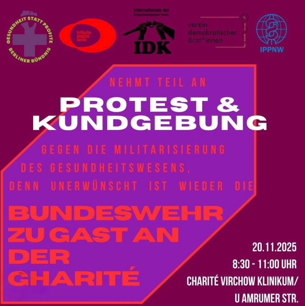 Kri­sen­fest statt kriegs­tüch­tig!