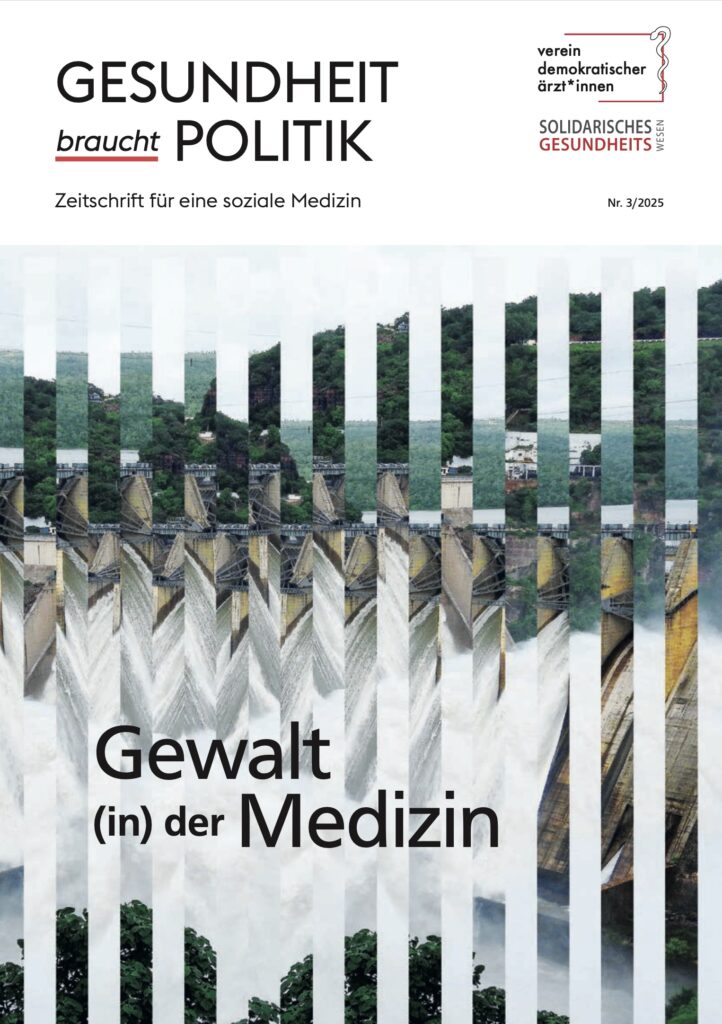 Cover GbP 3/2025 – Gewalt (in) der Medizin