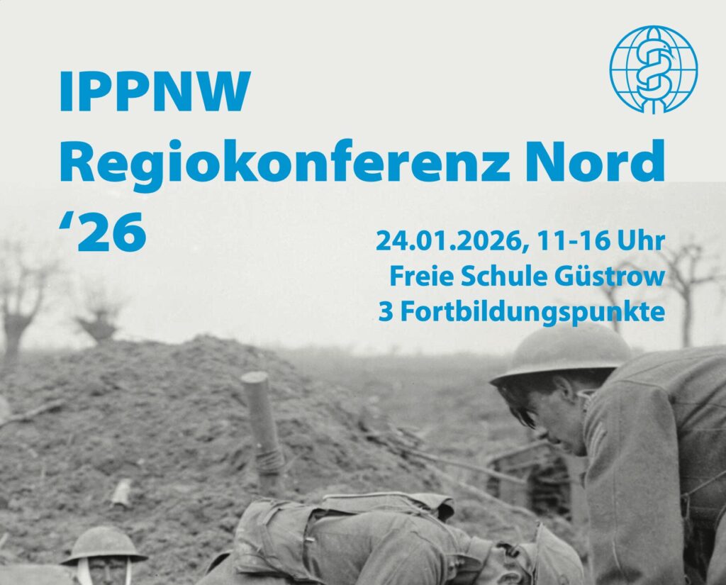 IPPNW Regio­kon­fe­renz Nord – mit vdää Input