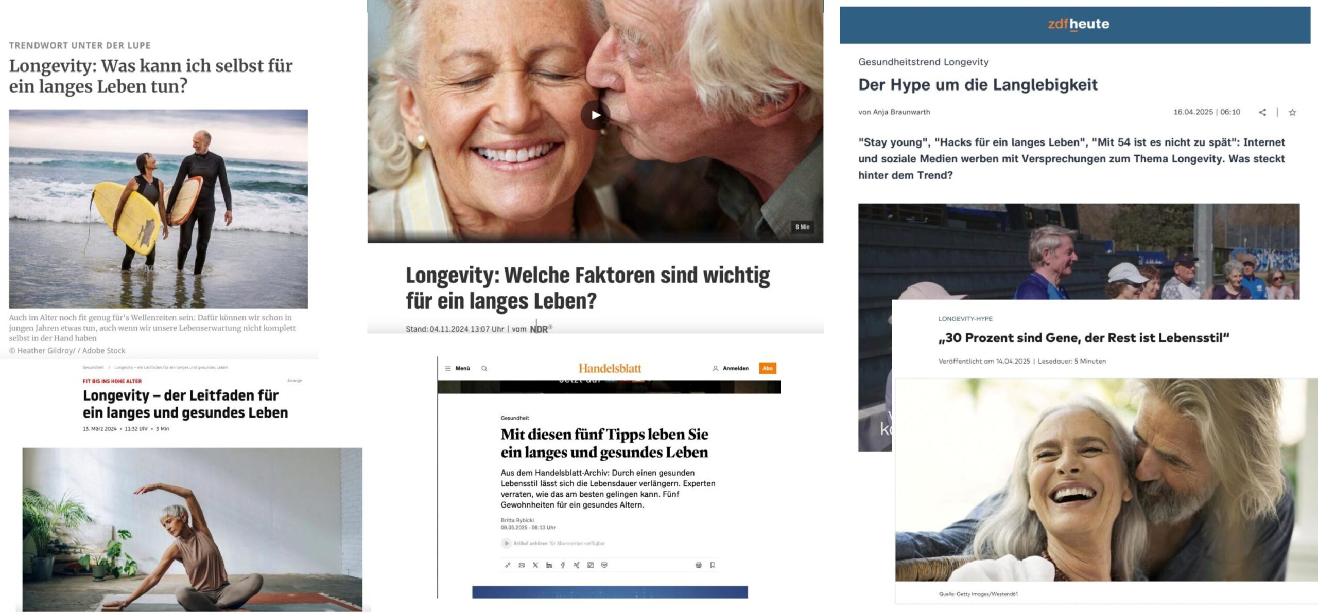 »KI«, Digi­ta­li­sie­rung und »Lon­ge­vi­ty«