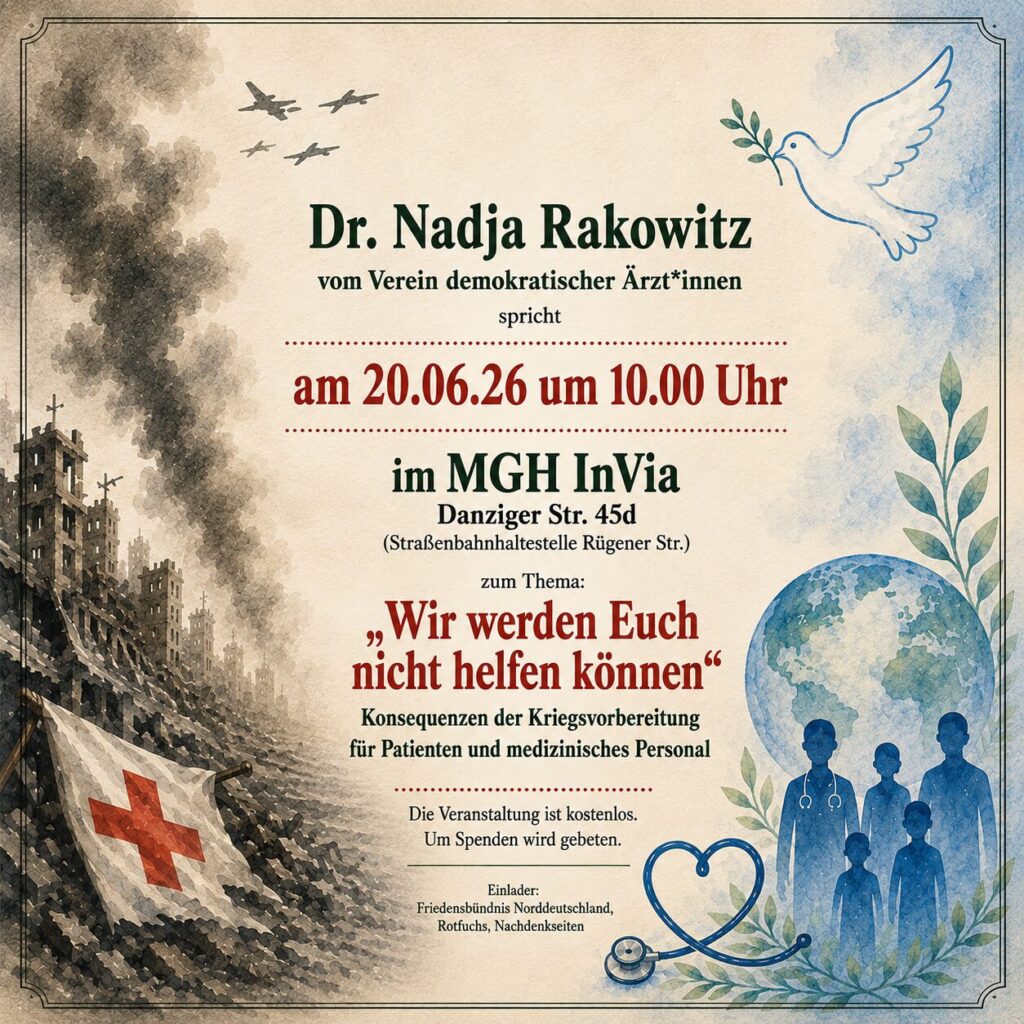 “Wir werden Euch nicht helfen können” – Konsequenzen der Kriegsvorbereitung für Patienten und medizinisches Personal